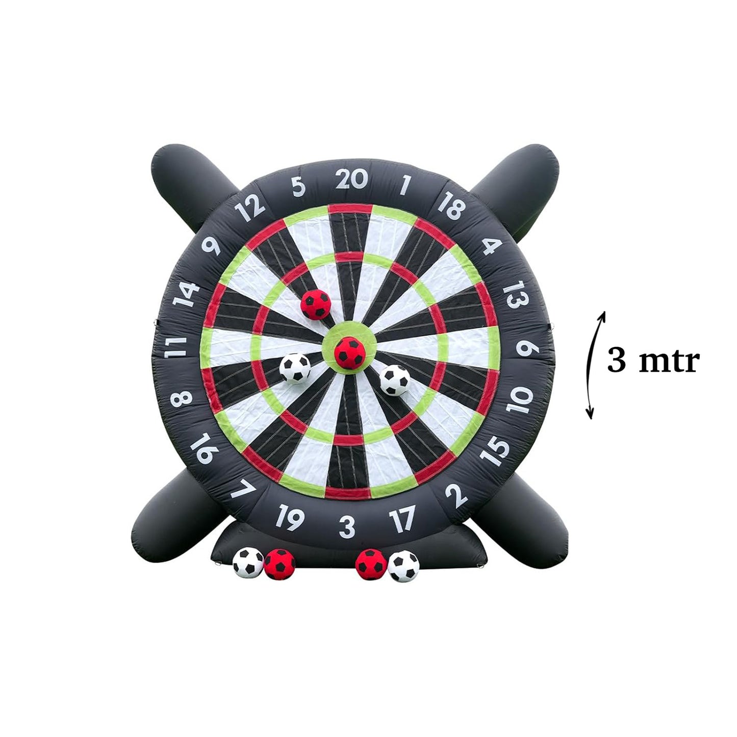 HUUR Voetbal dart XXL