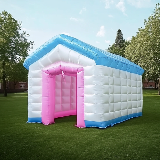 Opblaasbare Partytent Gender Reveal feestje HUUR