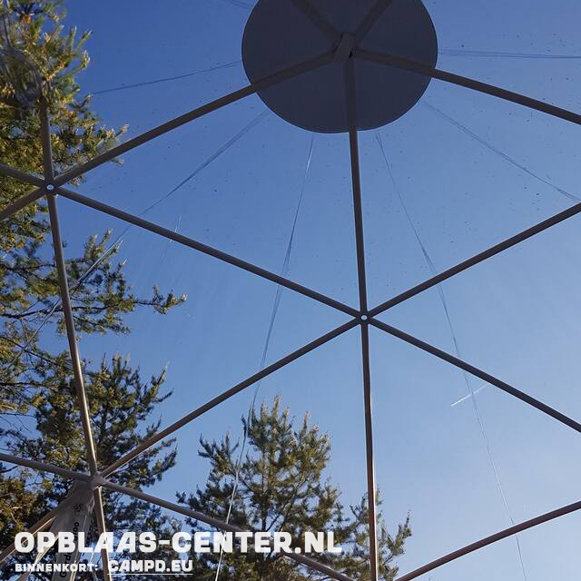 DOME transparant - 5-6-7-8-9 meter overkapping